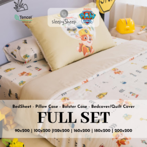SLEEPYSHEEP PAW PATROL Pup Picks Fullset Sprei & Bedcover Tencel