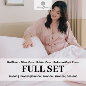 SLEEPYSHEEP x Wulan Wu Fullset Sprei & Bedcover Tencel