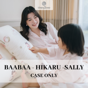 SLEEPYSHEEP x Wulan Wu Sarung Bantal Baabaa Hikaru Sally Tencel