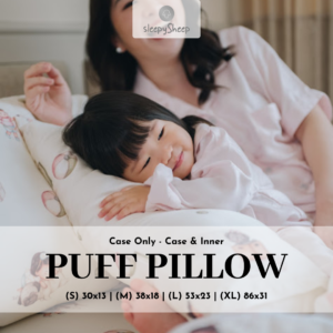 SLEEPYSHEEP x Wulan Wu Puff Hugging Pillow Tencel