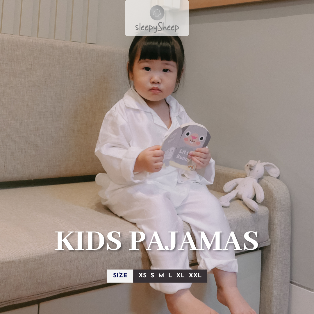 SLEEPYSHEEP x Wulan Wu Piyama Anak Lengan Panjang TenceL