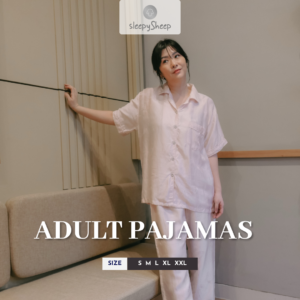 SLEEPYSHEEP x Wulan Wu Piyama Dewasa Tencel (Pajamas Set)