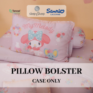 SLEEPYSHEEP Sanrio Happiness Sarung Bantal & Guling Tencel