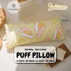 SLEEPYSHEEP GUDETAMA Puff Hugging Pillow Tencel