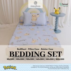 SLEEPYSHEEP POKEMON Bedding Set Sprei Tencel