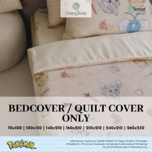 SLEEPYSHEEP POKEMON Bedcover / Quilt Cover Tencel