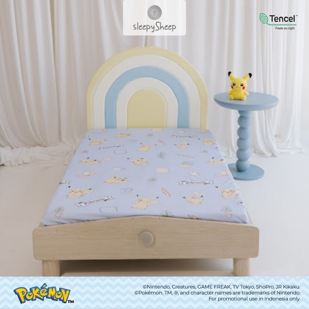 SLEEPYSHEEP POKEMON Fullset Sprei & Bedcover Tencel - Image 6