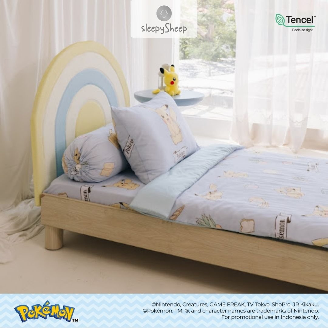 SLEEPYSHEEP POKEMON Fullset Sprei & Bedcover Tencel - Image 4