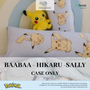 SLEEPYSHEEP POKEMON Sarung Bantal Baabaa Hikaru Sally Tencel