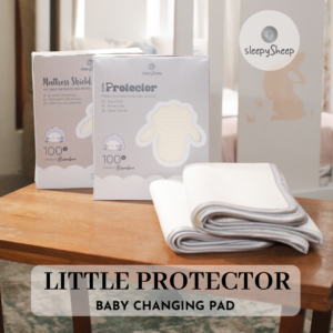 SLEEPYSHEEP LittleProtector Alas Ganti Popok Waterproof Bamboo