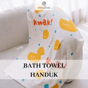 SLEEPYSHEEP x KWAK KIE Bath Towel Bamboo (Handuk Mandi)