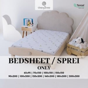 SLEEPYSHEEP SNOOPY PEANUTS EVERYDAY Sprei Tencel (Bedsheet Only)