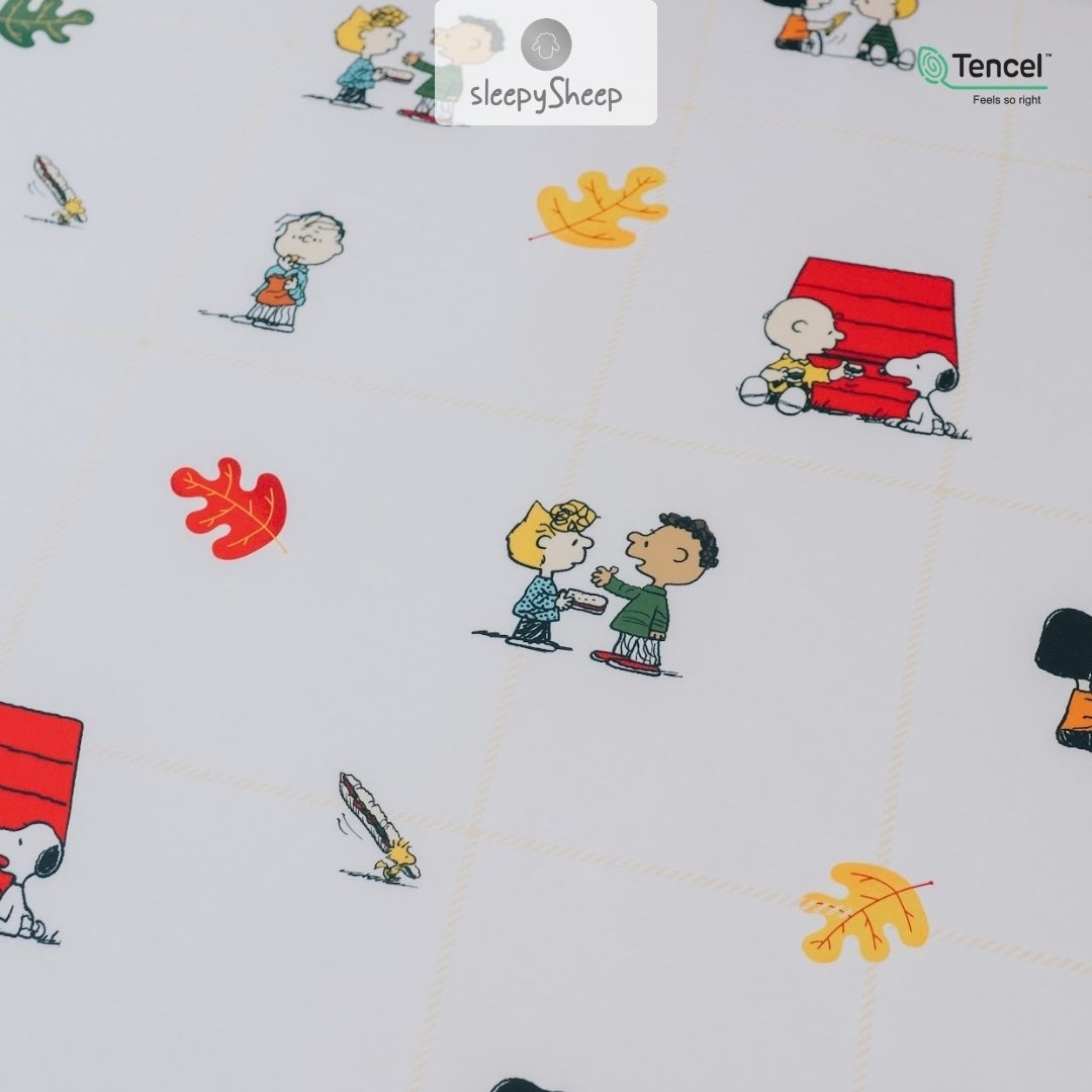 SLEEPYSHEEP SNOOPY PEANUTS EVERYDAY Bedding Set Sprei Tencel - Image 9