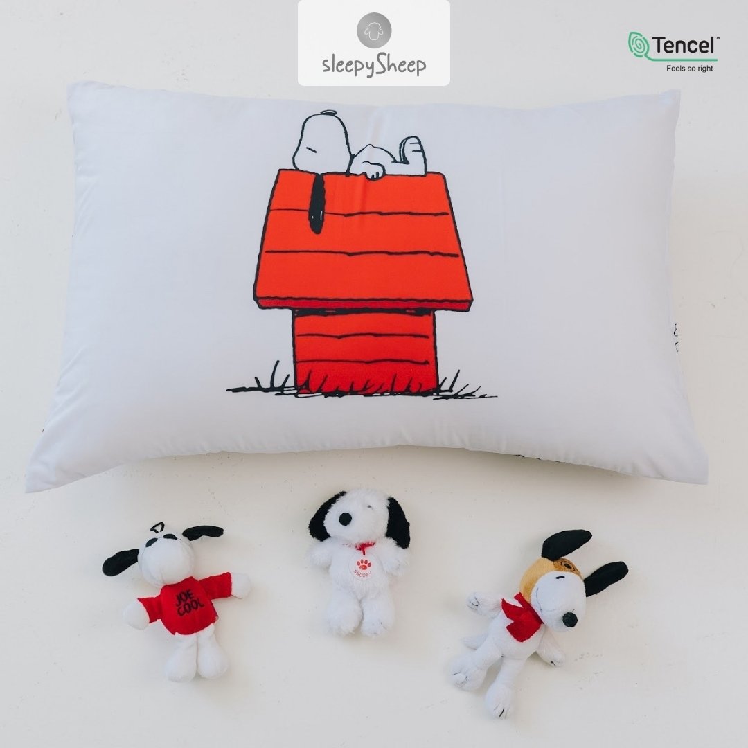 SLEEPYSHEEP SNOOPY PEANUTS EVERYDAY Bedding Set Sprei Tencel - Image 8
